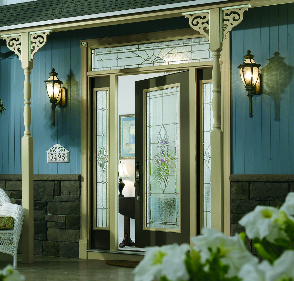 Entry Door side lites and transom